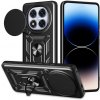 PROTEMIO 99789 RING CAMERA Kryt s držiakom pre Xiaomi Redmi Note 14 Pro+ 5G čierny