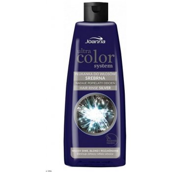 Joanna Ultra Color system preliv na vlasy strieborný 150 ml
