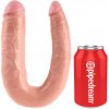 Double Dildo U-Shape Trouble 17,8 x 4,3 cm - gb18087