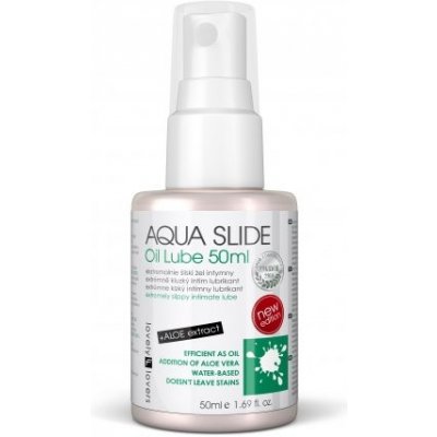 Lovely Lovers AQUA SLIDE Oil Lube + ALOE Extract 50ml