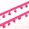 Prámik s brmbolcami 1cm farba ružový neon / 18,5m-NS-11408