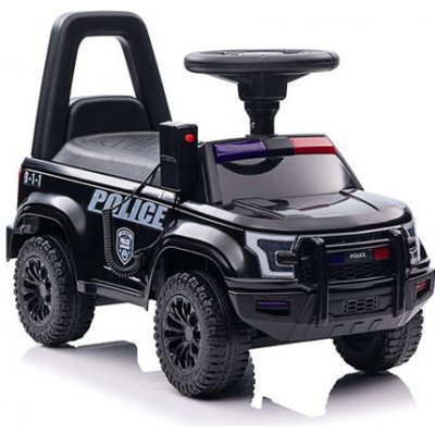 Megacar Policajné autíčko QLS-993 čierne
