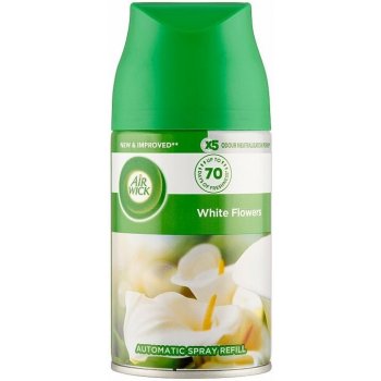 Air Wick automatický spray s vôňou bielych kvetov náhradná náplň 250 ml