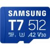 Samsung micro SD karta T7 - 512GB + USB adaptér (MB-MB512T/WW)