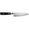 Yaxell nôž Santoku ZEN čierny 16,5 cm