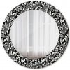 Okrúhle ozdobné zrkadlo na stenu Ozdoba fi 50 cm