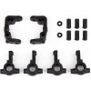 Associated RC10B6.4 -1mm plastové náboje kol a přední držáky nábojů řízení včetně vložek 2+2+2 ks AE91901