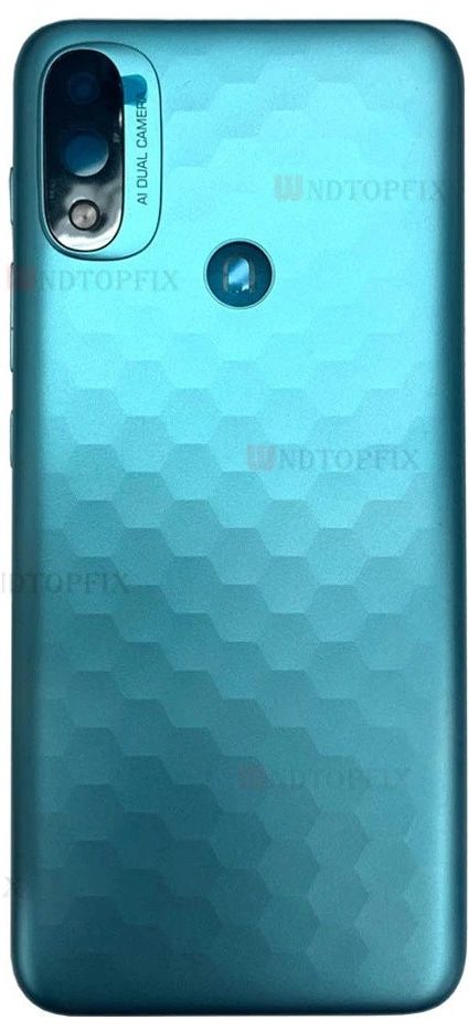 Kryt Motorola Moto E20 zadný modrý