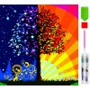 RealG RC-K-034 Diamantová maľba 5D, 20 x 20 cm, Strom