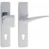 MI - QB SECUR/COMET - SH madlo/kľučka ľavá PZ 90 mm Chróm lesklý