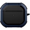 AppleKing odolný obal so zosilnenými rohmi pre AirPods 4 - tmavomodrý - možnosť vrátiť tovar ZADARMO do 30tich dní