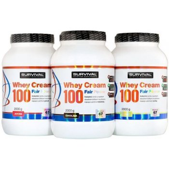 Survival Whey Cream 100 Fair Power 2000 g