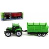 Teddies Traktor s prívesom plastový 28cm