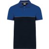 Kariban Polokošile Kariban WK210, krátký rukáv COT20W210zh901-navy/royal S Navy/modrá royal