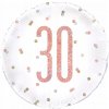 Fóliový Balón ružové zlato 46 cm tridsať