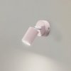 TK Lighting Nástenné svietidlo Livia, ružové, 13 cm, kov, nastaviteľné, GU10 - 10219
