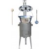Home Cook kotlík na guláš nerez 0,8 mm 22 l INOX, pokrievka nerez 46 cm INOX, Home Cook vysoká kotlina nerez 42 cm LUX, vareška 50 cm SMREK, naberačka antikor INOX