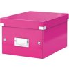 Univerzální krabice Leitz Click&Store, velikost S (A5), růžová 60430023