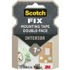 Montážna páska SCOTCH 33 penová biela 19 mm x 1,5 m