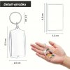 Prívesok na kľúče Transparentná s vlastnou fotografiou 1 Vzor 1