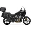 SHAD Kompletná sada sedlových brašní TERRA TR40 adventure a hliníkového kufra SHAD TERRA BLACK 37L vrátane montážnej sady SHAD Harley Davidson Pan America 1250