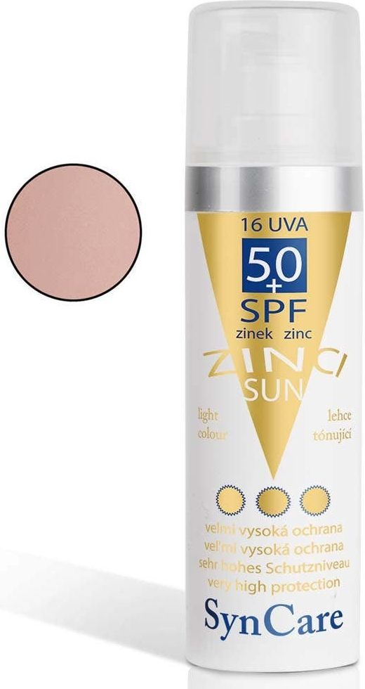 Syncare Zinci Sun SPF50+ ľahko tónující 30 ml