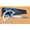 Uhlomer s otočným ramenom 150x200mm 0-180 °, STN 251613 TT-uhlomer-150x200