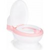 ECOTOYS Nočník - Detská toaleta Biela,Ružová