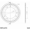SUPERSPROX Reťazová rozeta SUPERSPROX RFE-870:41-BLK čierna 41T, 525