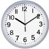 SEGNALE Nástenné hodiny ručičkové 22,5 cm šedý rám