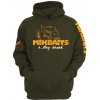 Mikina Mikbaits Fans Team zelená - XXXL