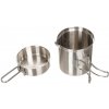 Fox outdoor Nerezová panvička s hrnčekom, set