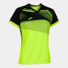 Joma Dres SUPERNOVA II T SHIRT FLUOR YELLOW BLACK