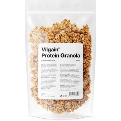 Vilgain Proteínová Granola chrumkavá škorica 350g