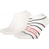 TOMMY HILFIGER - 2PACK Breton stripe biele členkové ponožky-43-46