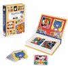 Janod Magnetibook Zvieratá Puzzle