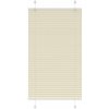 Plisovaná roleta krémová 75x100 cm, Šírka látky 74,4 cm