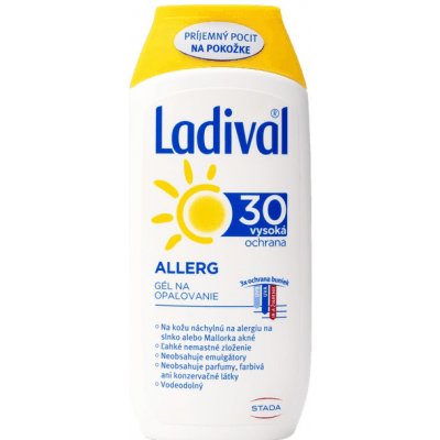 Ladival ALLERG SPF30 Gél na opaľovanie 200 ml