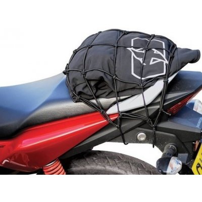 Pružná batožinová sieť pre motocykle OXFORD (30 x 30 cm, čierna) __