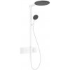 Hansgrohe Raindance Alive S - Sprchový set s termostatom, priemer 30 cm, 3 prúdy, EcoSmart, matná bi - 24596700