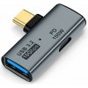 Seminer OTG redukcia USB-C 100W PD + USB 3.2 10 Gbps pre Android TV boxy/sticky