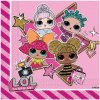 Procos Servítky - LOL Glitterati 33 x 33 cm 20 ks