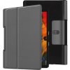 VSETKONAMOBIL 29220 LEATHER Zaklápací obal Lenovo Yoga Smart Tab 10 šedý