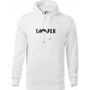 Camper nápis - Mikina pánska Cape s kapucňou - M ( Biela )