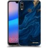 Picasee silikónový čierny obal pre Huawei P20 Lite - Blue