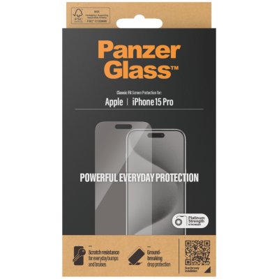 PanzerGlass pre Apple iPhone 15 Pro 2806