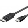Techly DisplayPort - HDMI kábel 2m čierny (ICOC-DSP-H12-020)