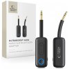 Tech-Protect AU02 AUX bluetooth audio adaptér, čierny