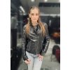 Max Original Leather Dámska kožená bunda FLORA Black