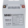 CARSPA MHPower GE28-12 Gelový akumulátor 12V/28Ah, Terminál T2 - M6, Deep Cycle